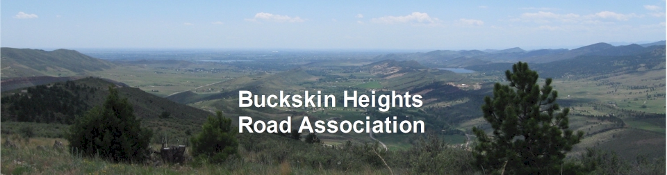 Buckskin Heights Road Association