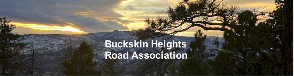 Buckskin Heights Road Association